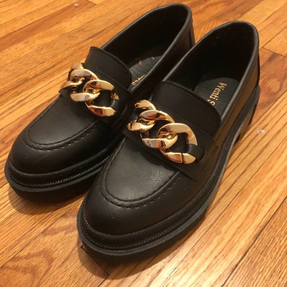 Black Penny Loafers - Picture 1 of 3